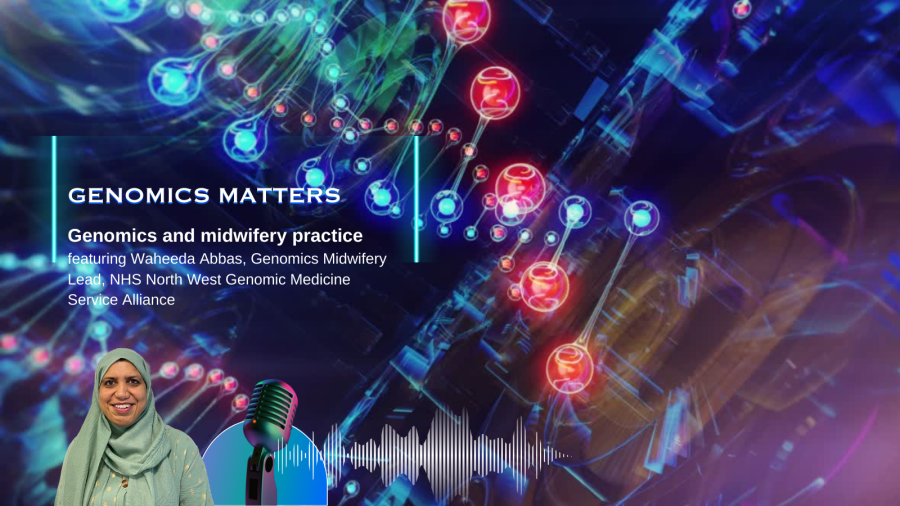 Genomics Matters in midwifery practice_Oct 2023Podcast Cover.png